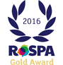 RoSPA health and safety Gold award 2016