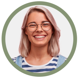 How to wear fixed metal braces