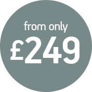 from only £249