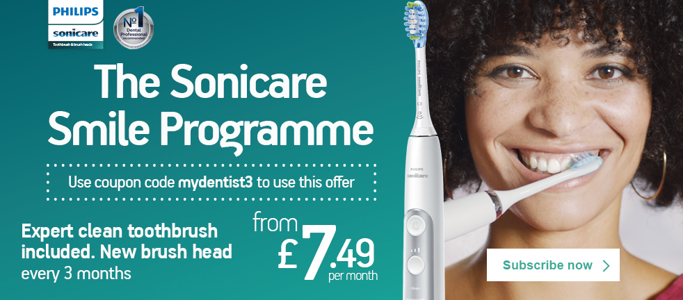 sonicare toothbrush before and after